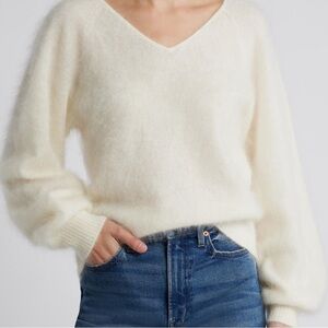 Cream cashmere sweater